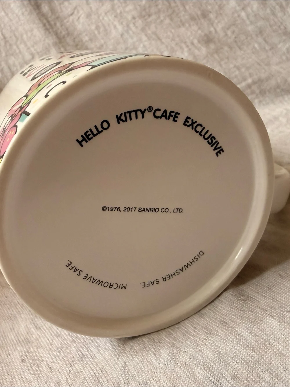 Hello Kitty Pink Donut Cafe Mug Gift